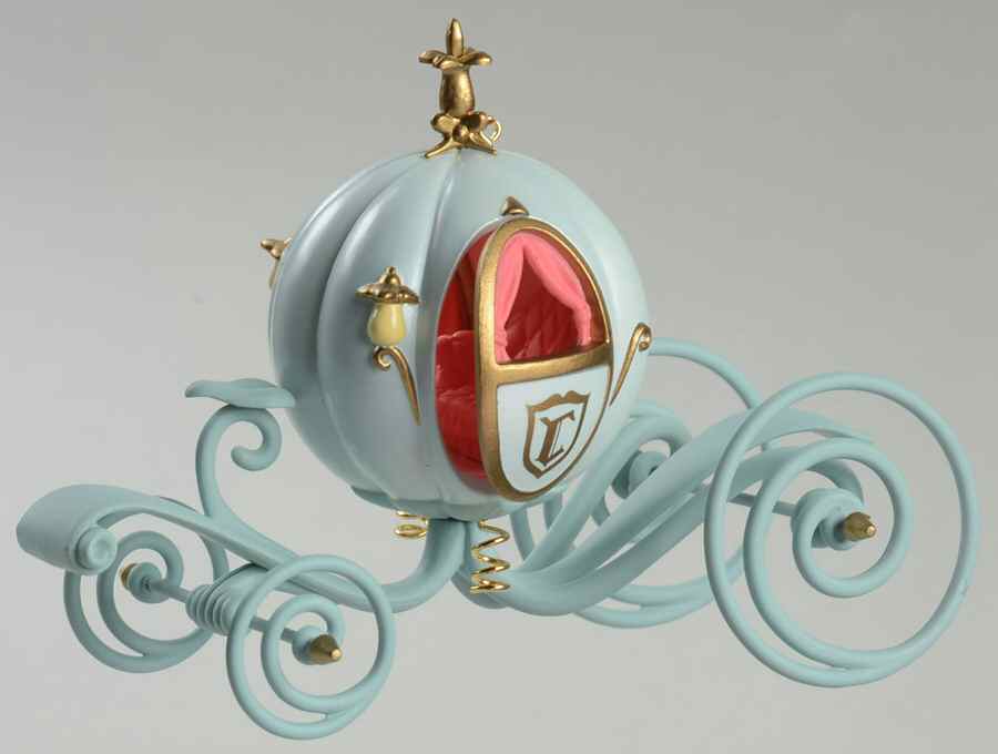 Cinderella-Disney Cinderella's Coach - Boxed by Hallmark Gold Crown-1