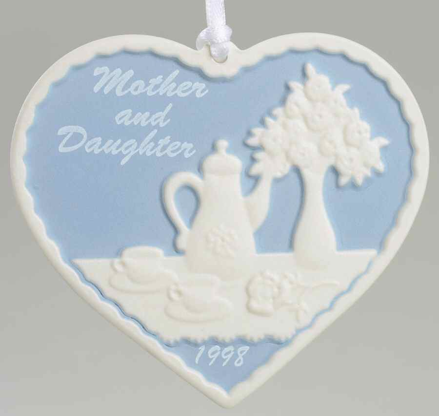 1998 Hallmark Christmas Ornaments Mother And Daughter - Boxed by Hallmark Gold Crown-1