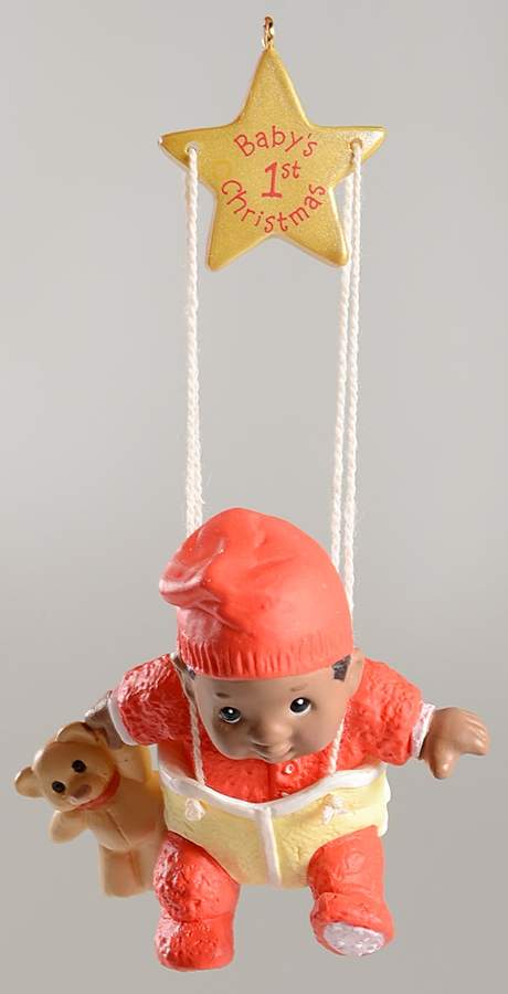 1998 Hallmark Christmas Ornaments Baby's First Christmas - No Box by Hallmark Gold Crown-1