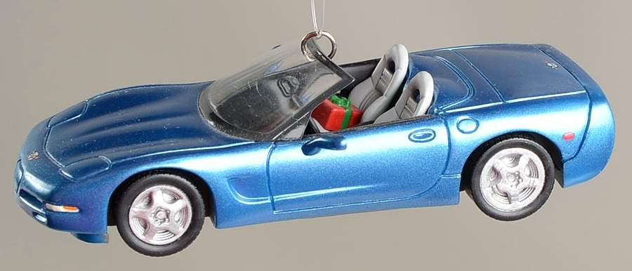 1998 Hallmark Christmas Ornaments 1998 Corvette Convertible - No Box by Hallmark Gold Crown-1