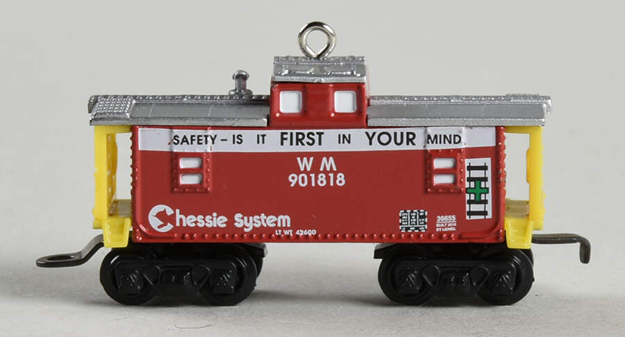 Lionel Train 2015-Chessie Wm Caboose - Boxed by Hallmark Gold Crown-1
