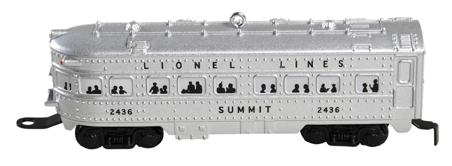 Lionel Train 2018-2436 Summit Observation Car - No Box by Hallmark Gold Crown-1