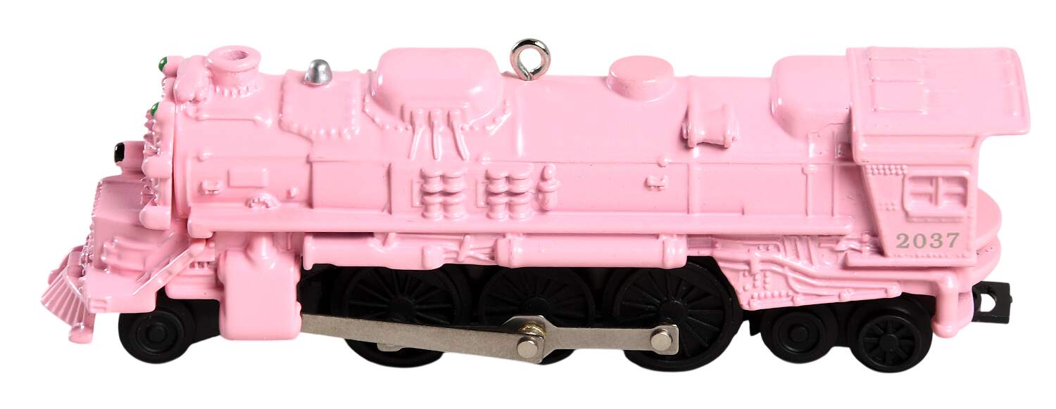 Lionel Train 2013-2037 Steam Locomotive/Pink - Boxed by Hallmark Gold Crown-1