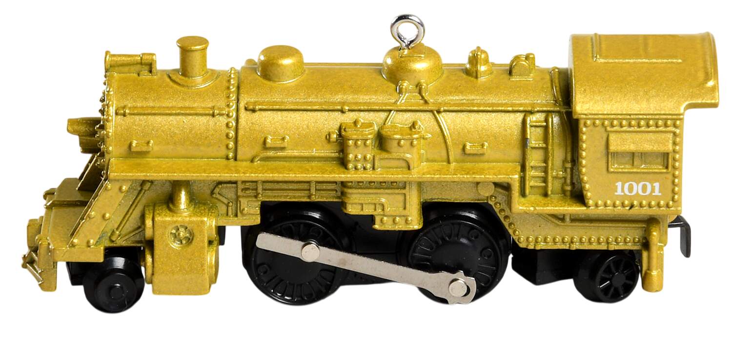 Lionel Train 2019-1001 Scout Locomotive/Gold - No Box by Hallmark Gold Crown-1