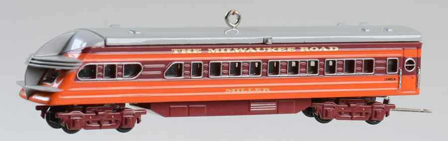 Lionel Train 2004-Hiawatha Observation Car - Boxed by Hallmark Gold Crown-1