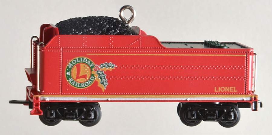 Lionel Train 2009-Red Mikado Tender - No Box by Hallmark Gold Crown-1