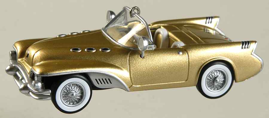 Vintage Roadsters 1954 Buick Wildcat Ii - Boxed by Hallmark Gold Crown-1