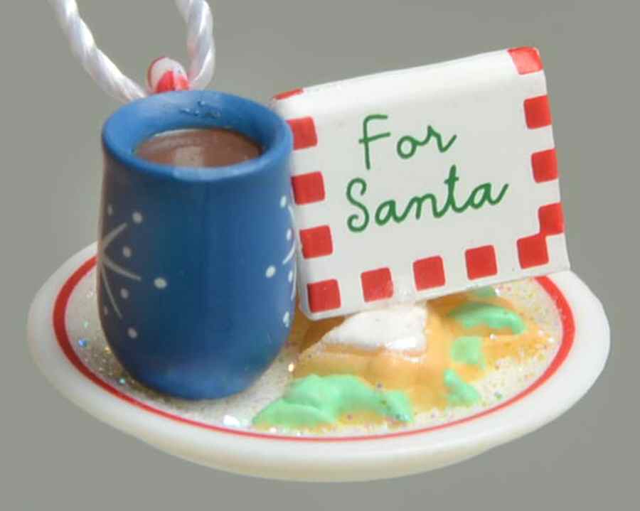 Collectors Club Ornament Just For Santa-Miniature - Boxed by Hallmark Gold Crown-1