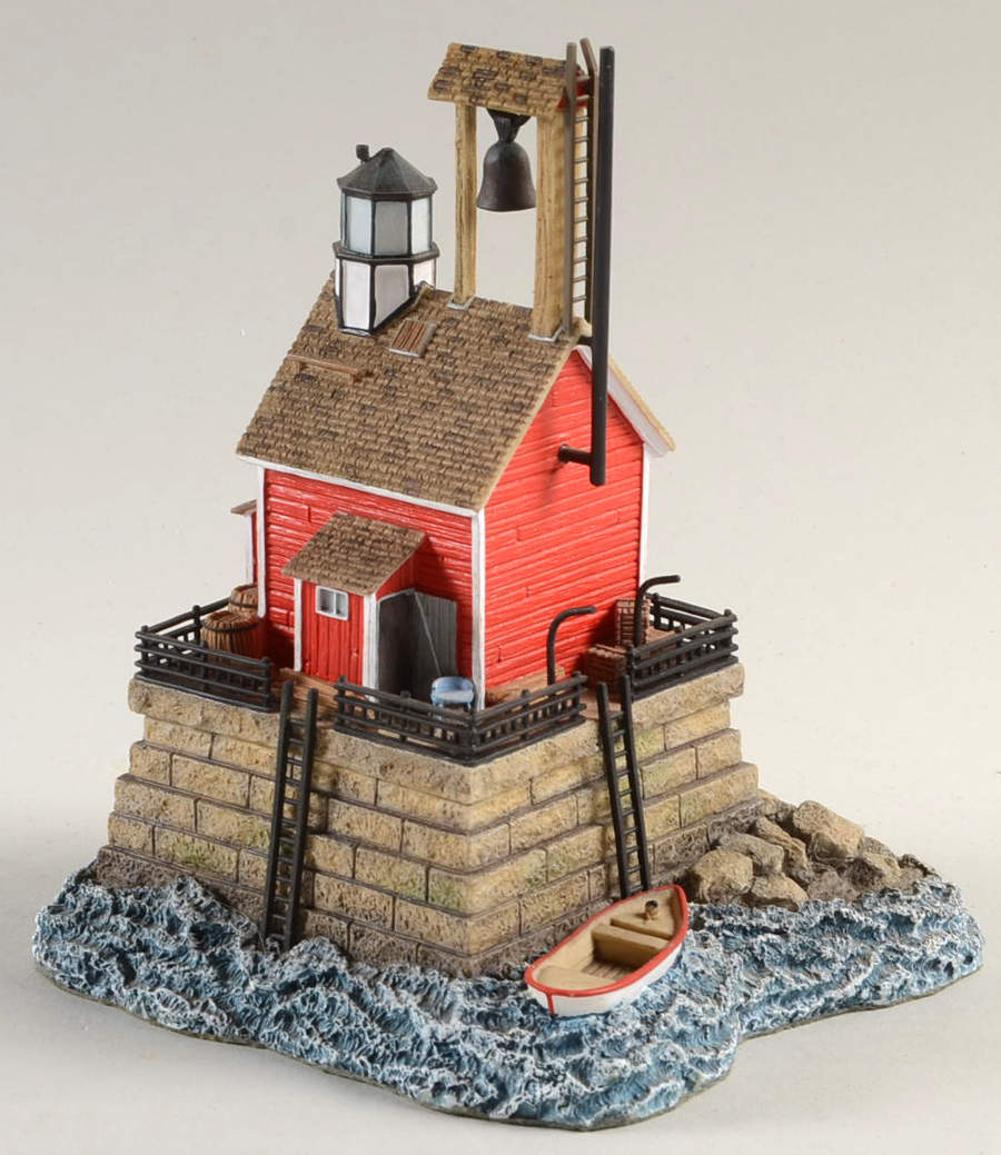Collectors Society Lighthouse Mussel Bed Shoal, Ri - No Box by Harbour Lights-1