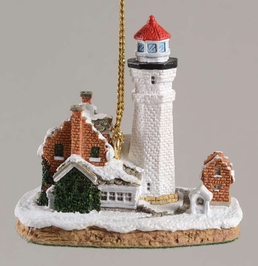 Collectors Society Lighthouse Port Sanilac-Ornament - Boxed by Harbour Lights-1