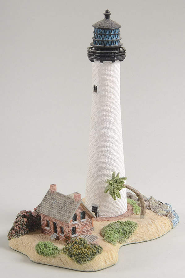 Great Lighthouses of the World Cape Florida, Fl - Boxed by Harbour Lights-1
