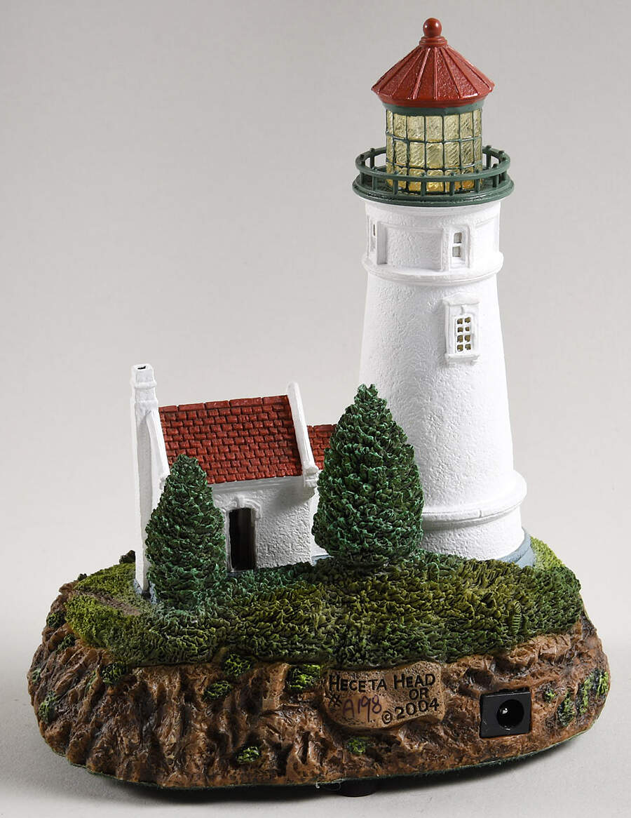 Great Lighthouses of the World Heceta Head, Or - Boxed by Harbour Lights-1