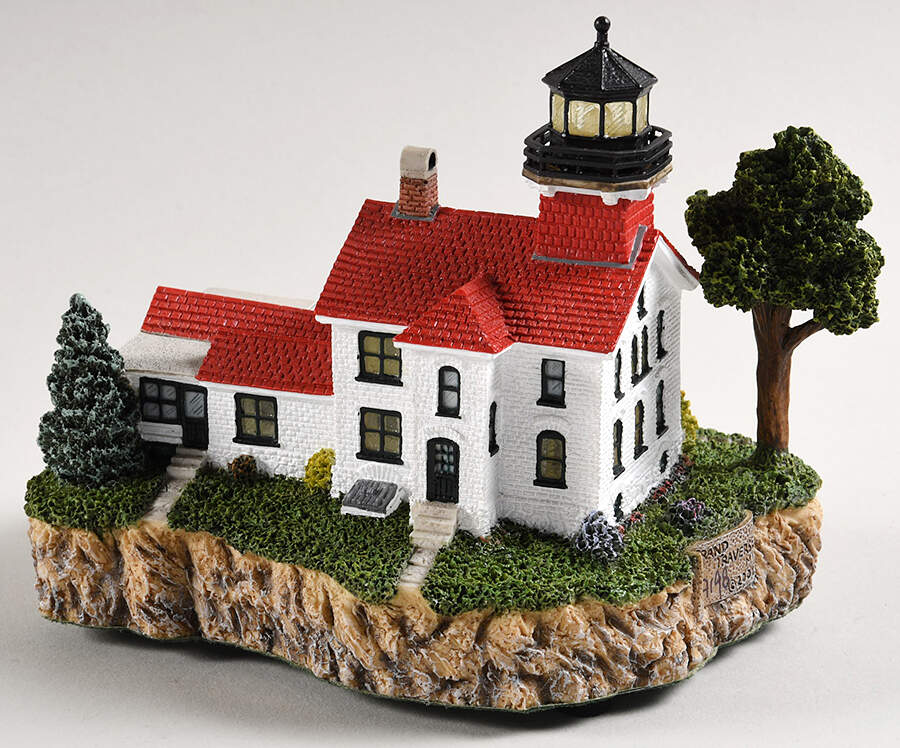 Great Lighthouses of the World Grand Traverse, Mi - Boxed by Harbour Lights-1