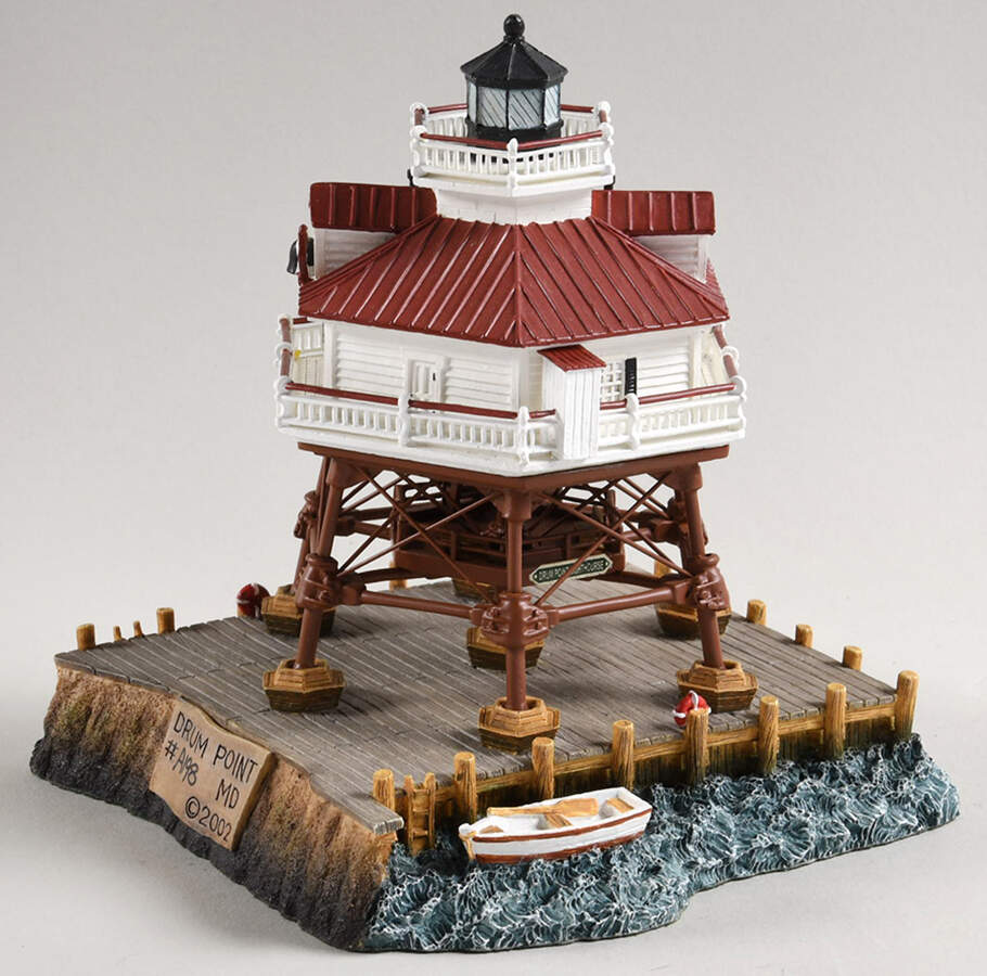Great Lighthouses of the World Drum Point, Md - Boxed by Harbour Lights-1