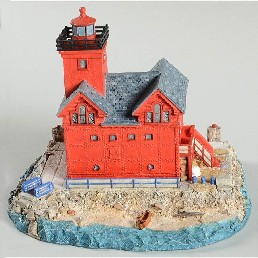 Great Lighthouses of the World Holland Harbor, Michigan - No Box by Harbour Lights-1