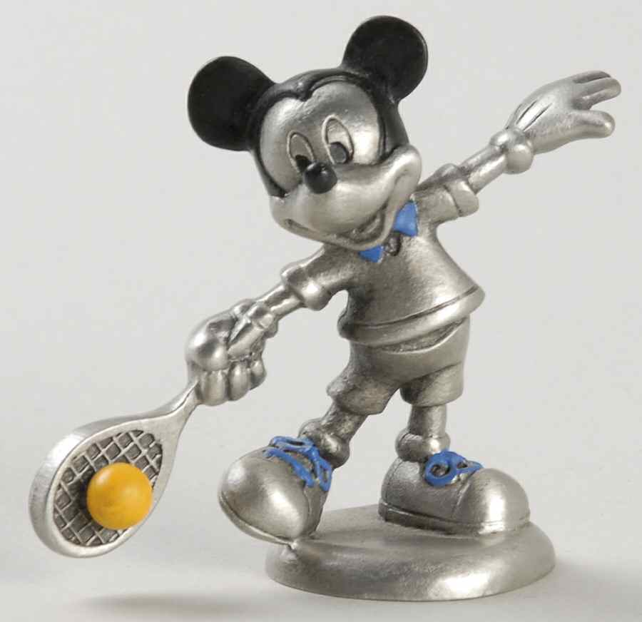 Disney Sporting Life Tennis - Mickey - Boxed by Hudson Pewter-1