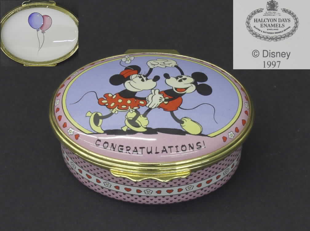 Disney Classics Box Congratulations - Boxed by Halcyon Days-1