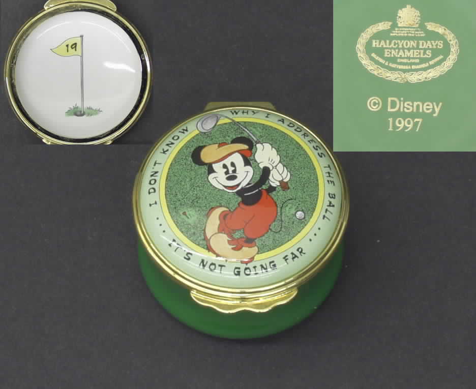 Disney Classics Box I Don't Know Why I Address The Ball... - Boxed by Halcyon Days-1