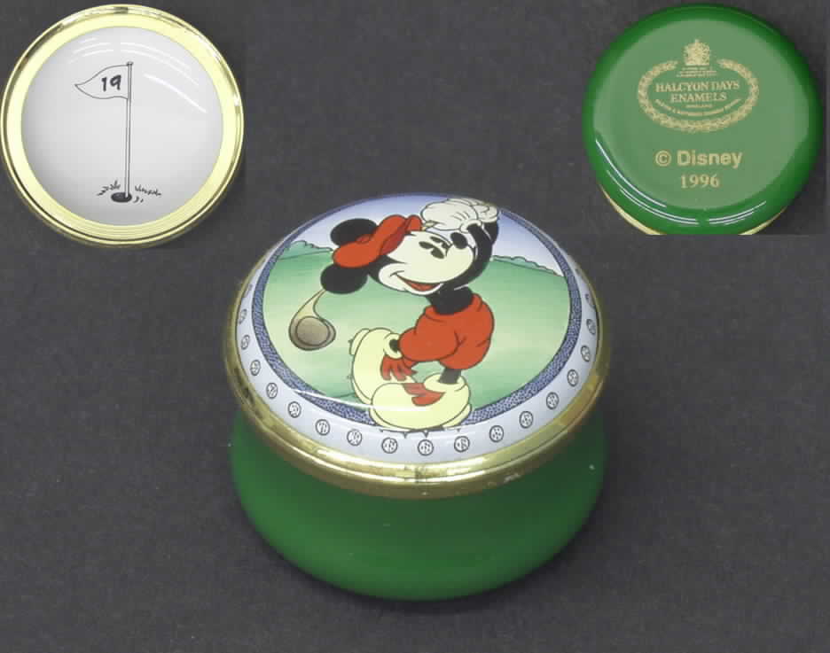 Disney Classics Box Mickey Golf - Boxed by Halcyon Days-1