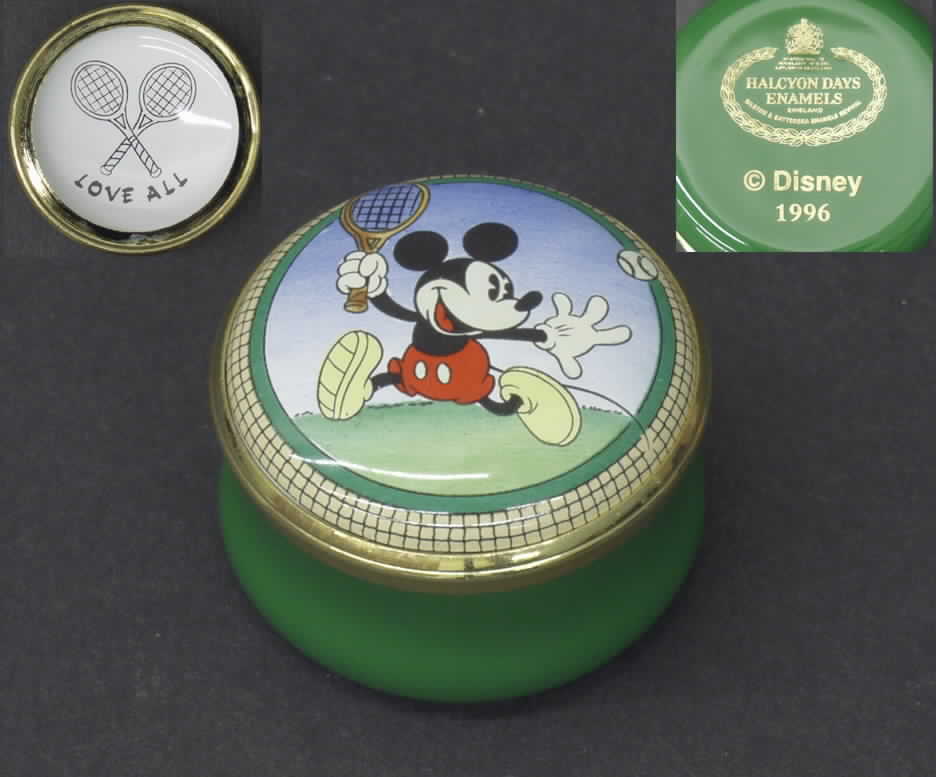 Disney Classics Box Mickey Tennis - Boxed by Halcyon Days-1