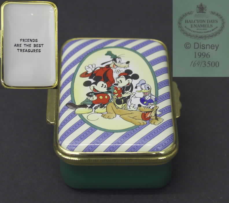 Disney Classics Box Friends Are The Best Treasures - Boxed by Halcyon Days-1