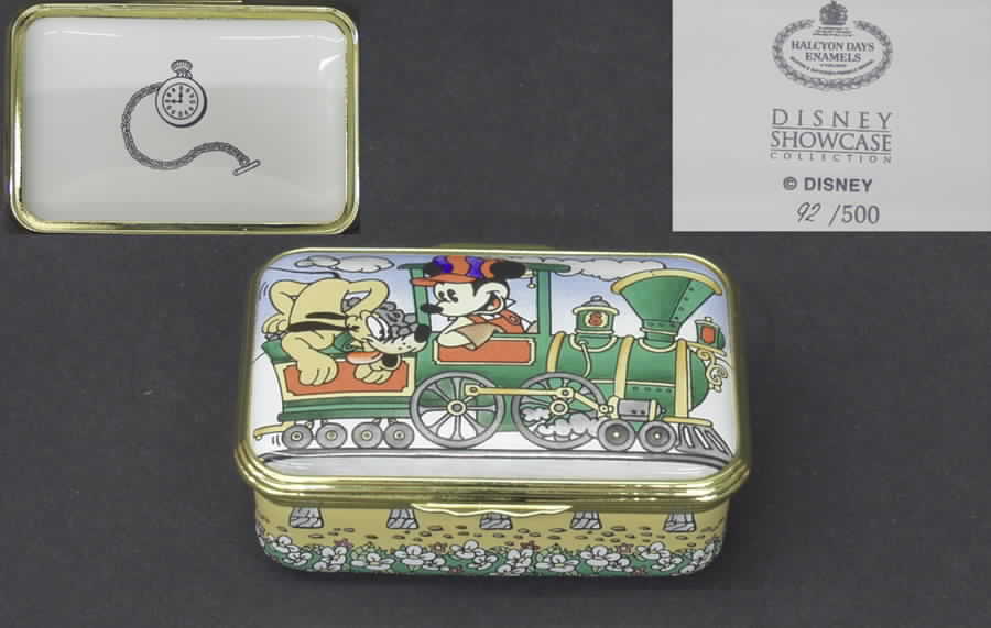 Disney Classics Box Mickey Character Train Dr - Boxed by Halcyon Days-1