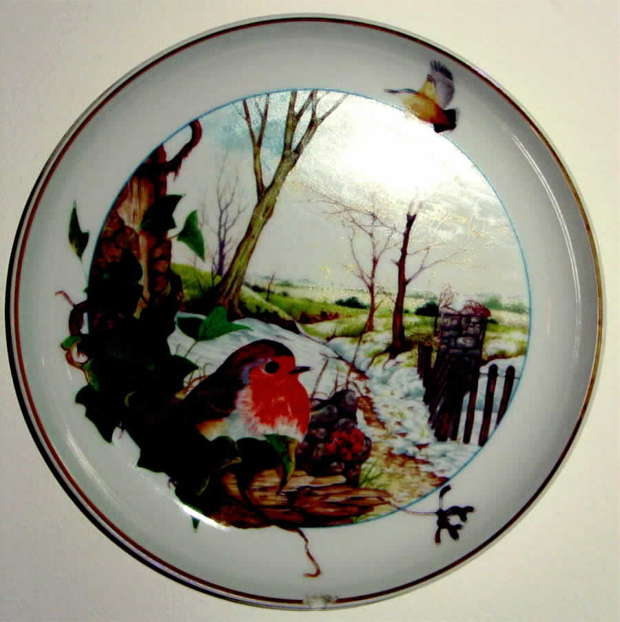 Birds of The Country Year December - Boxed by Hutschenreuther-1