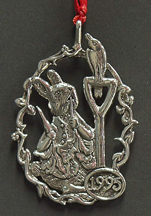 Peter Rabbit Annual Ornaments Peter Rabbit - Boxed by Hand & Hammer-1