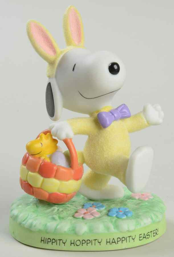 Peanuts Gallery The Easter Beagle - No Box by Hallmark Gold Crown-1