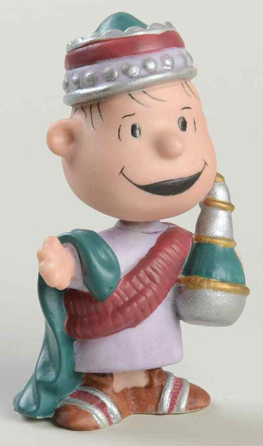 Peanuts Gallery A Wise Man - No Box by Hallmark Gold Crown-1