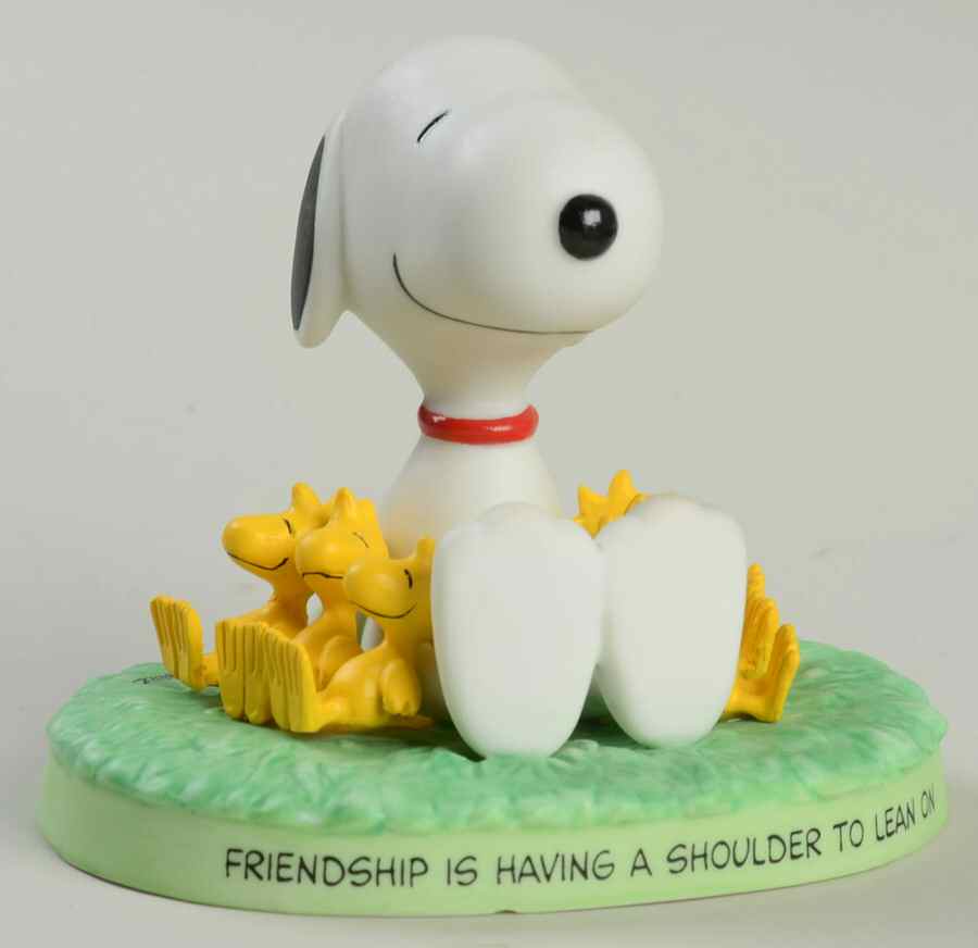 Peanuts Gallery A Friendly Shoulder - Boxed by Hallmark Gold Crown-1