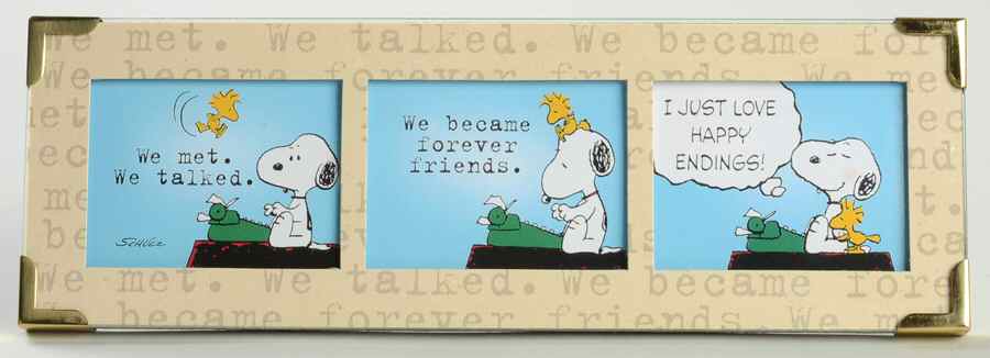 Peanuts Gallery Happy Endings! - Boxed by Hallmark Gold Crown-1