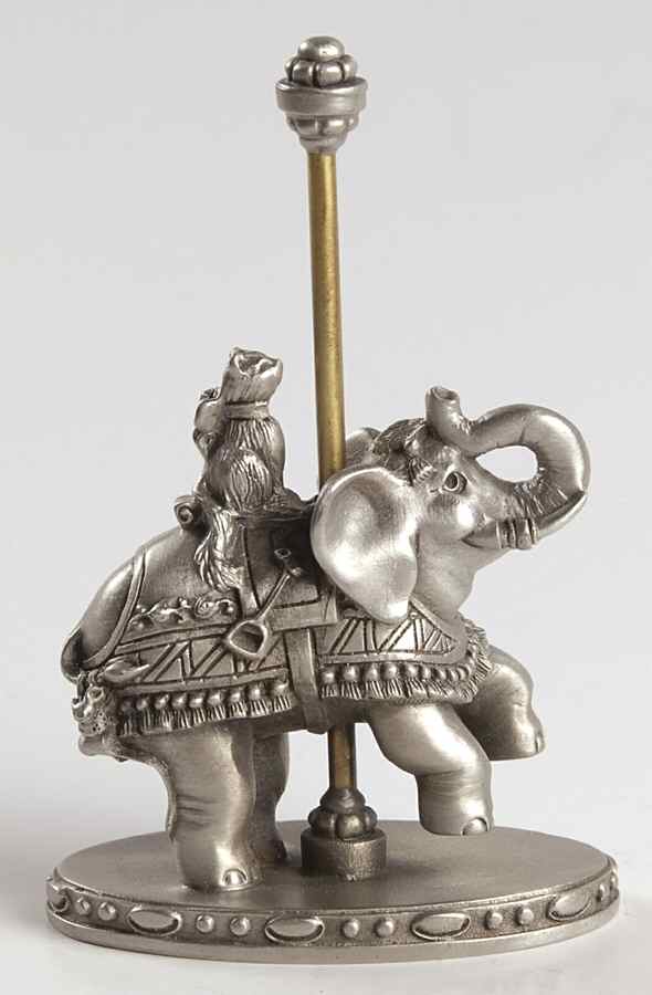 After Hours On The Carousel Elephant - Boxed by Hudson Pewter-1