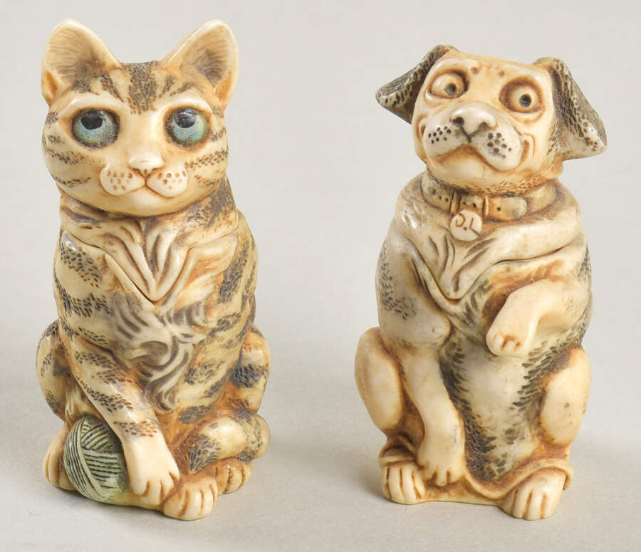 Harmony Kingdom Buying Group Exclusive Pet Parade-Set Of 2 - Boxed by Harmony Kingdom-1
