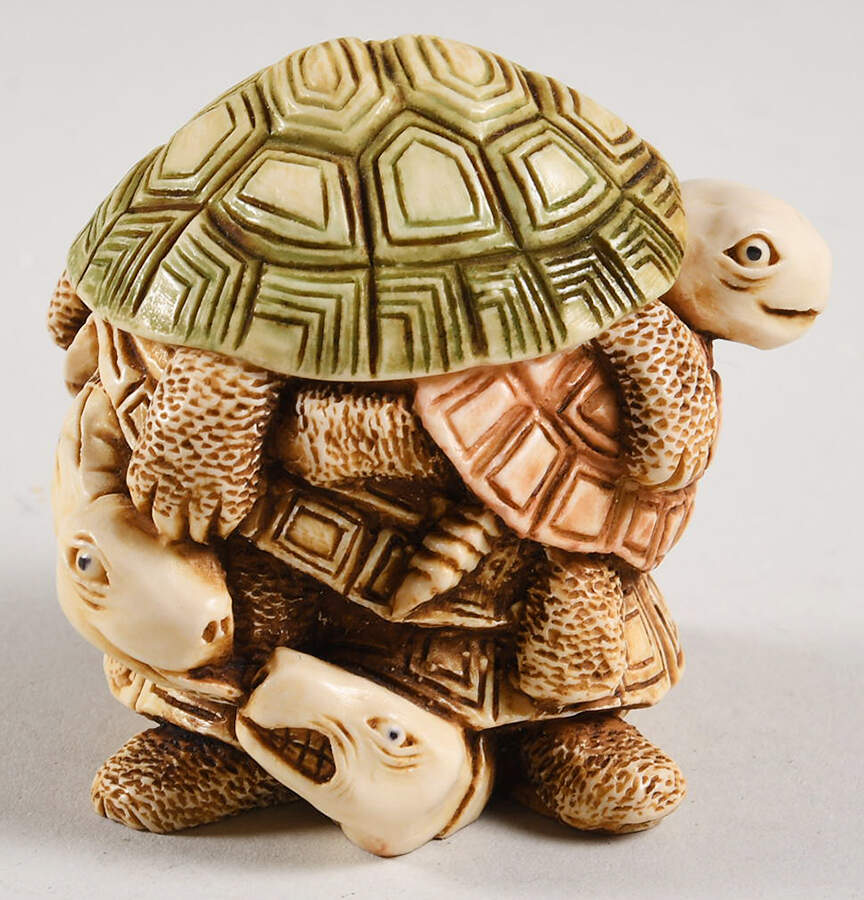 Treasure Jests Shell Game - No Box by Harmony Kingdom-1