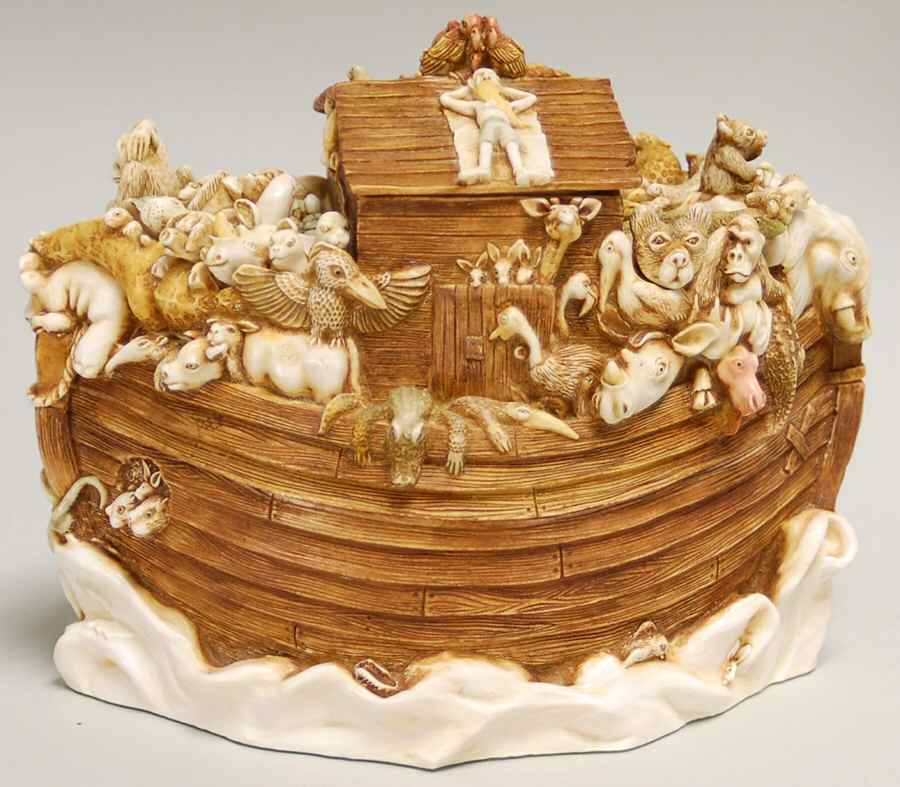 Large Treasure Jests Noah's Lark - Boxed by Harmony Kingdom-7