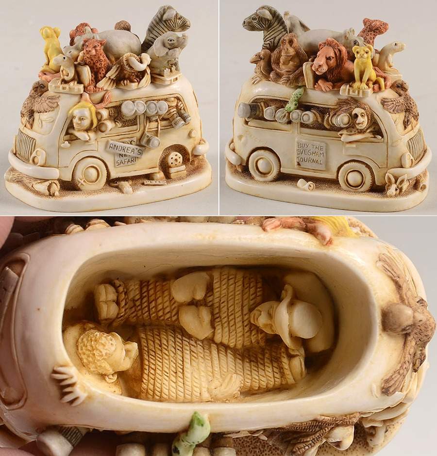 Treasure Jests Ed's Safari Ii -V3  Andrea's - No Box by Harmony Kingdom-1
