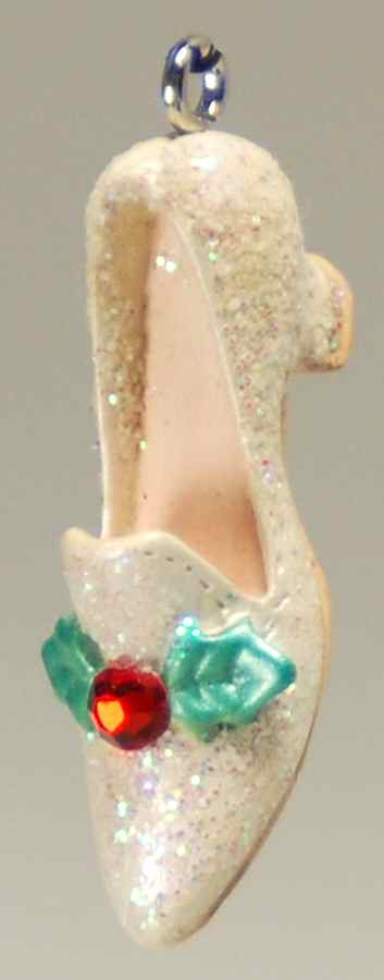 2001 Hallmark Christmas Ornaments Holiday Shoe - Boxed by Hallmark Gold Crown-1