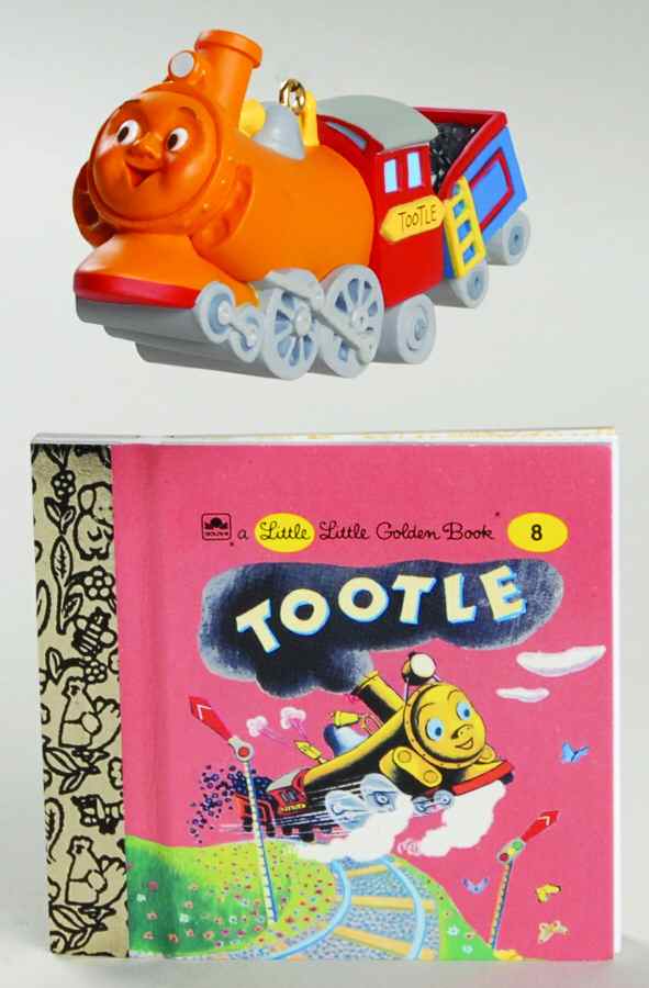 2001 Hallmark Christmas Ornaments Tootles The Train - Boxed by Hallmark Gold Crown-1