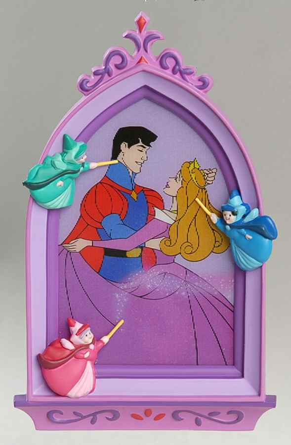 2001 Hallmark Christmas Ornaments Magical Dress For Briar Rose-Sleeping Be - Boxed by Hallmark Gold Crown-1