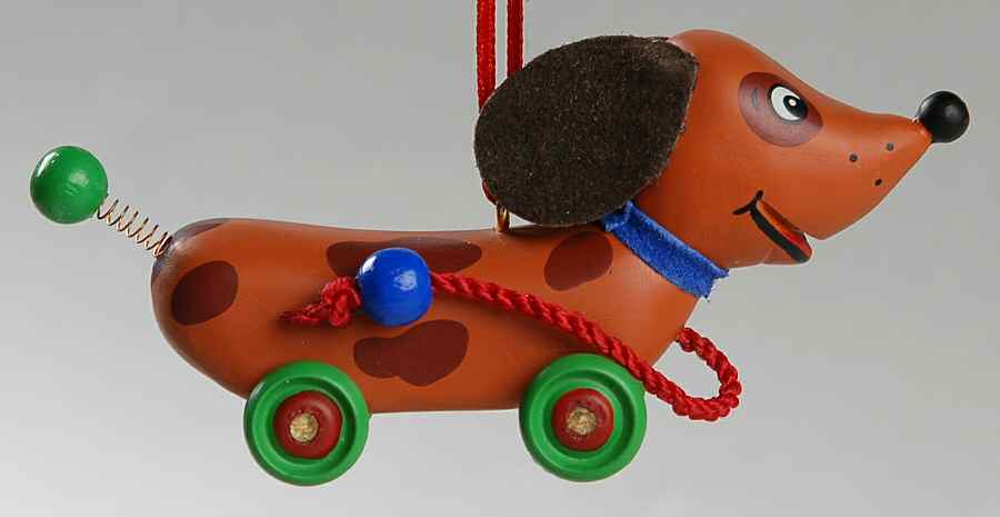 2001 Hallmark Christmas Ornaments Waggles - No Box by Hallmark Gold Crown-1