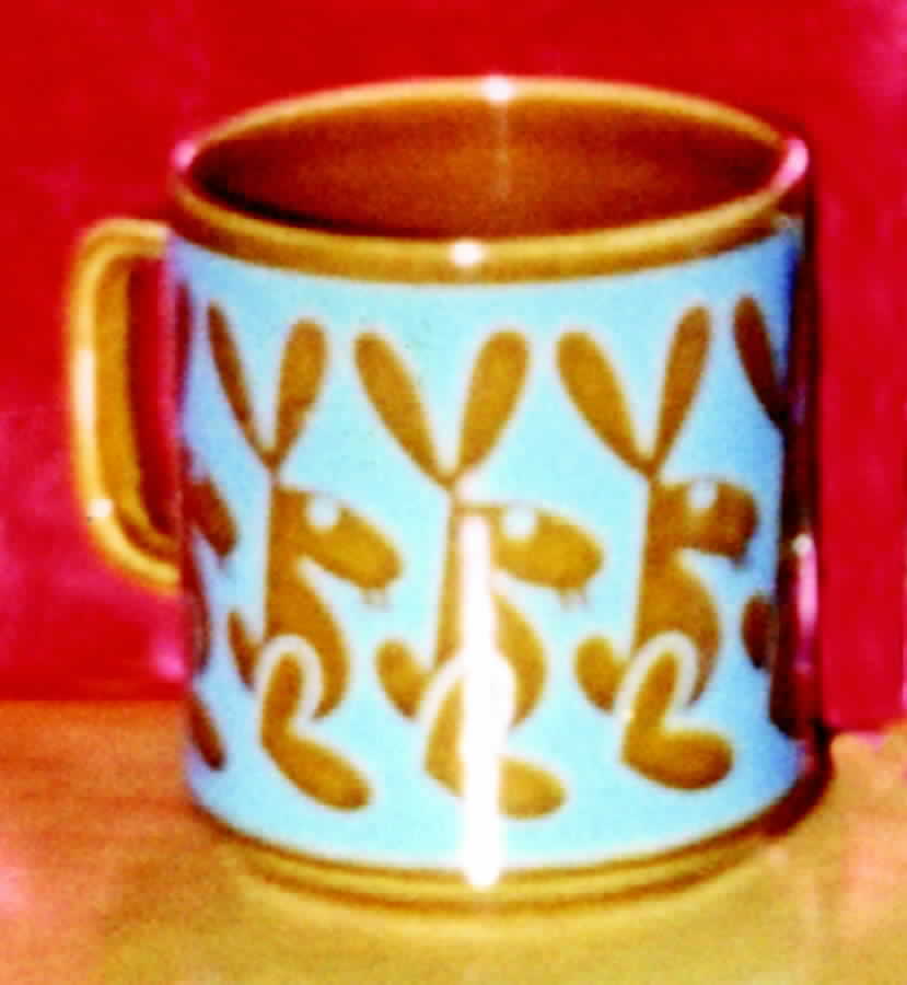 HORnsea Annual Mug Rabbits - No Box by Hornsea-1