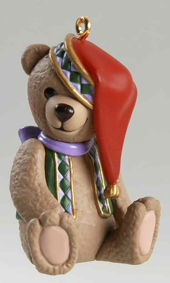 1999 Hallmark Christmas Ornaments Waiting For A Hug - Boxed by Hallmark Gold Crown-1