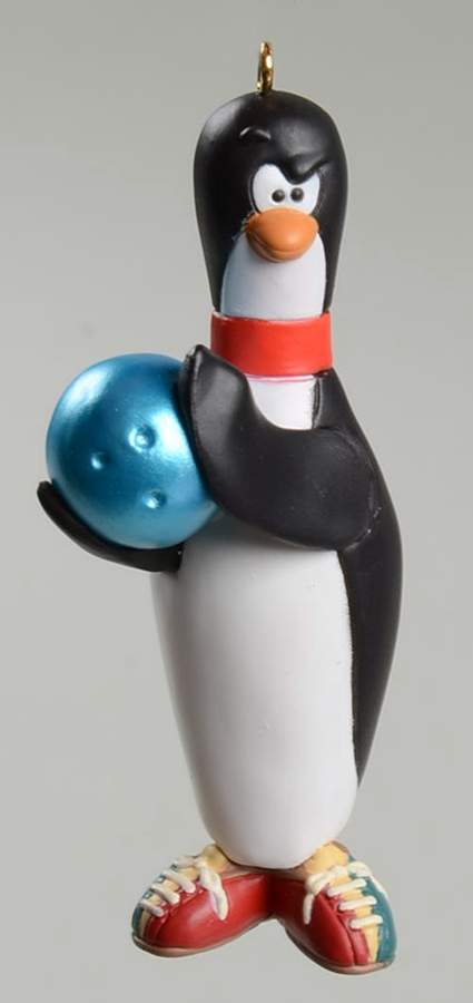 1999 Hallmark Christmas Ornaments Bowling's A Ball - No Box by Hallmark Gold Crown-1