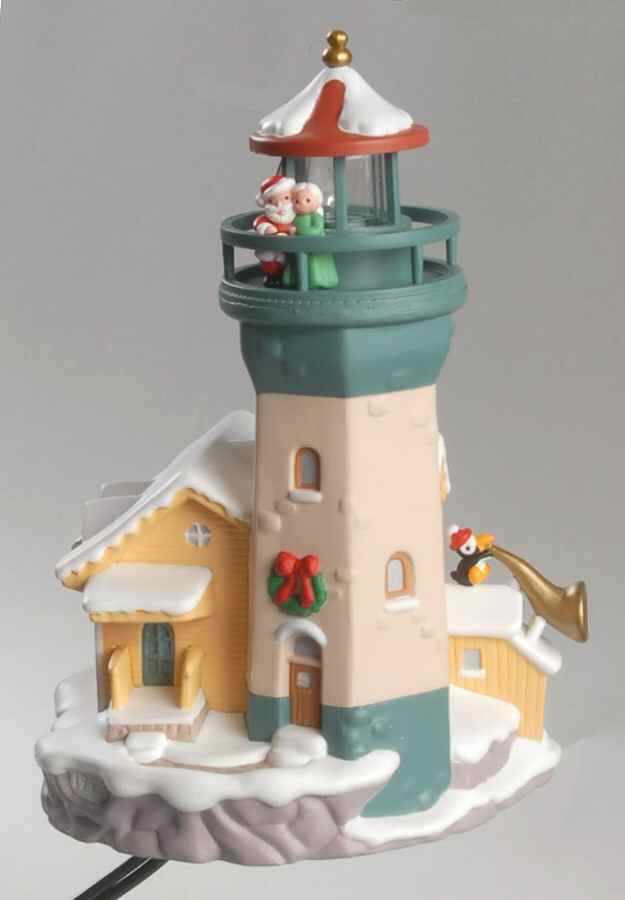 Lighthouse Greetings 1999 Lighthouse Greetings #3 - Boxed by Hallmark Gold Crown-1