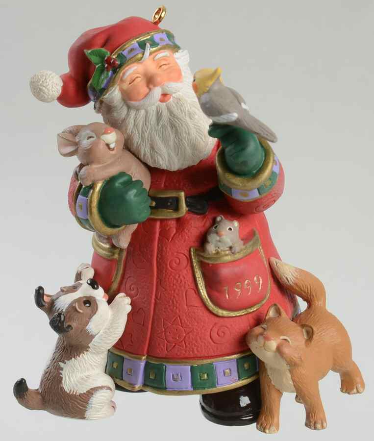 1999 Hallmark Christmas Ornaments Best Pals - No Box by Hallmark Gold Crown-1