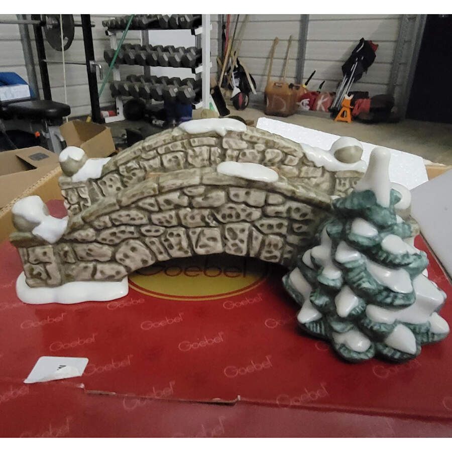 Hummel Bavarian Christmas Village Bridge - No Box by Hawthorne Village-1