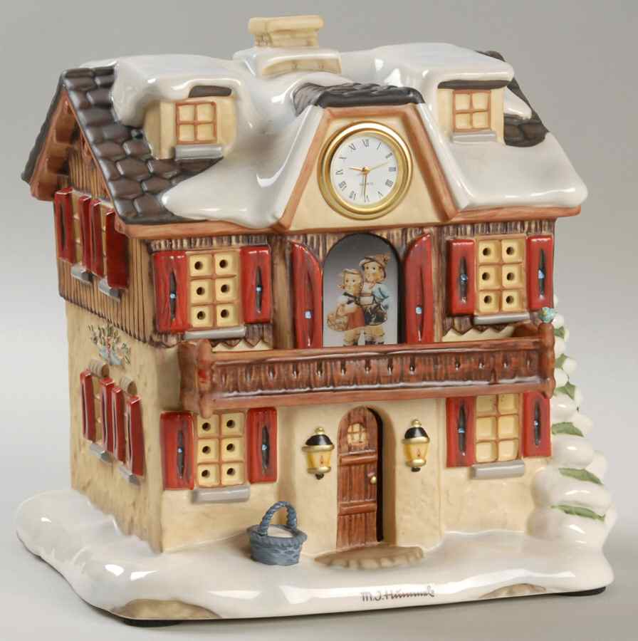 Hummel Bavarian Christmas Clock Shoppe - Boxed by Hawthorne Village-1