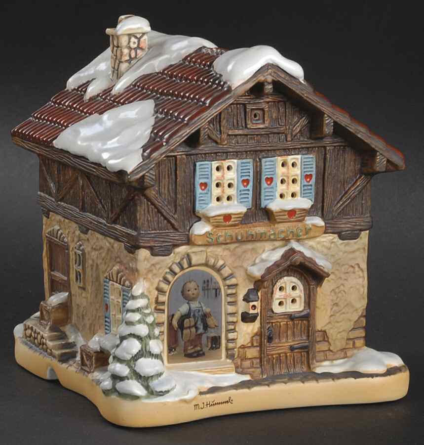 Hummel Bavarian Christmas Little Shoemaker - Boxed by Hawthorne Village-1