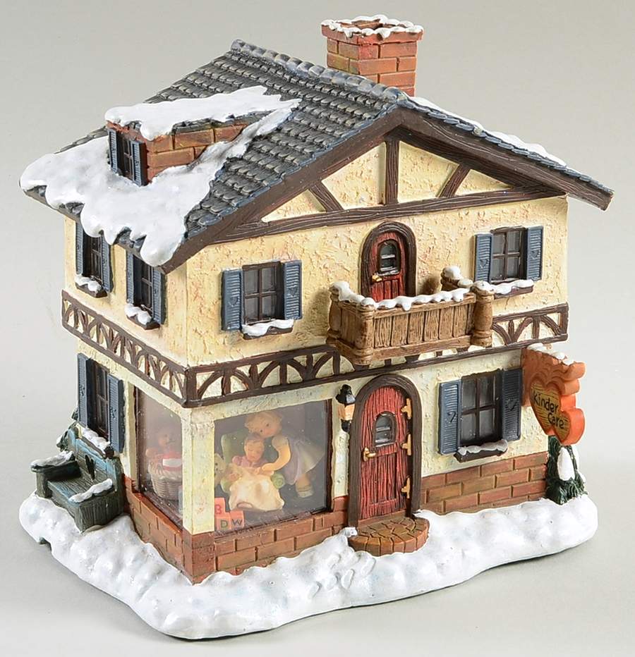 Berta Hummel Christmas Village Kinder Care - No Box by Hawthorne Village-1